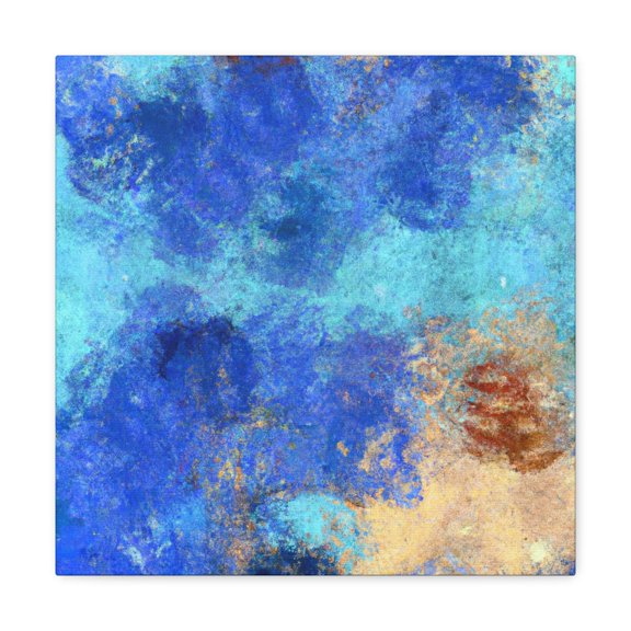 Colorful Waves of Light - Canvas