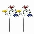 thumbnail image 1 of Colorful Wind Spinners Unique Animal Sculptures Windmill Magical Wind Powered Metal Rotating Windmill For Outdoor Yard Patio & Garden Decor Gift 2PCS, 1 of 7