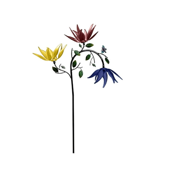 Colorful Wind Spinners Unique Animal Sculptures Windmill Magical Wind Powered Metal Rotating Windmill For Outdoor Yard Patio & Garden Decor Gift