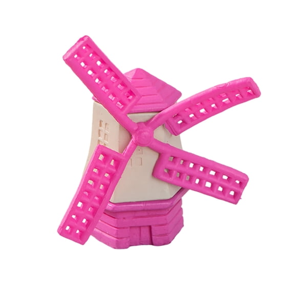 Colorful Windmill Adornments for Indoor Garden and Patio Decoration Desktop Ornament