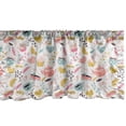 thumbnail image 1 of Ambesonne Colorful Valance Pack of 2, Different Tasty Sweets, 54"X18", Multicolor, 1 of 4