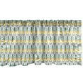 thumbnail image 1 of Ambesonne Colorful Valance Pack of 2, Tribal Feathers Motifs, 54"X18", Multicolor, 1 of 4