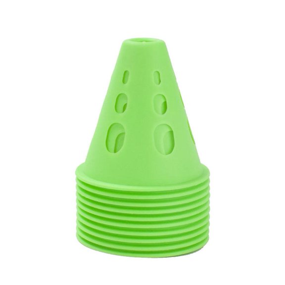 Colorful Windproof Skate Marker Cones Roller Football Marking Cup F9