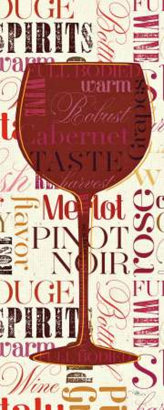 Colorful Wine Sayings - Cabernet Canvas Art - Pela Studio (10 x 20)