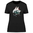 thumbnail image 1 of Colorful Wolf  T-Shirt Men -Image by Shutterstock, Male 4X-Large, 1 of 2