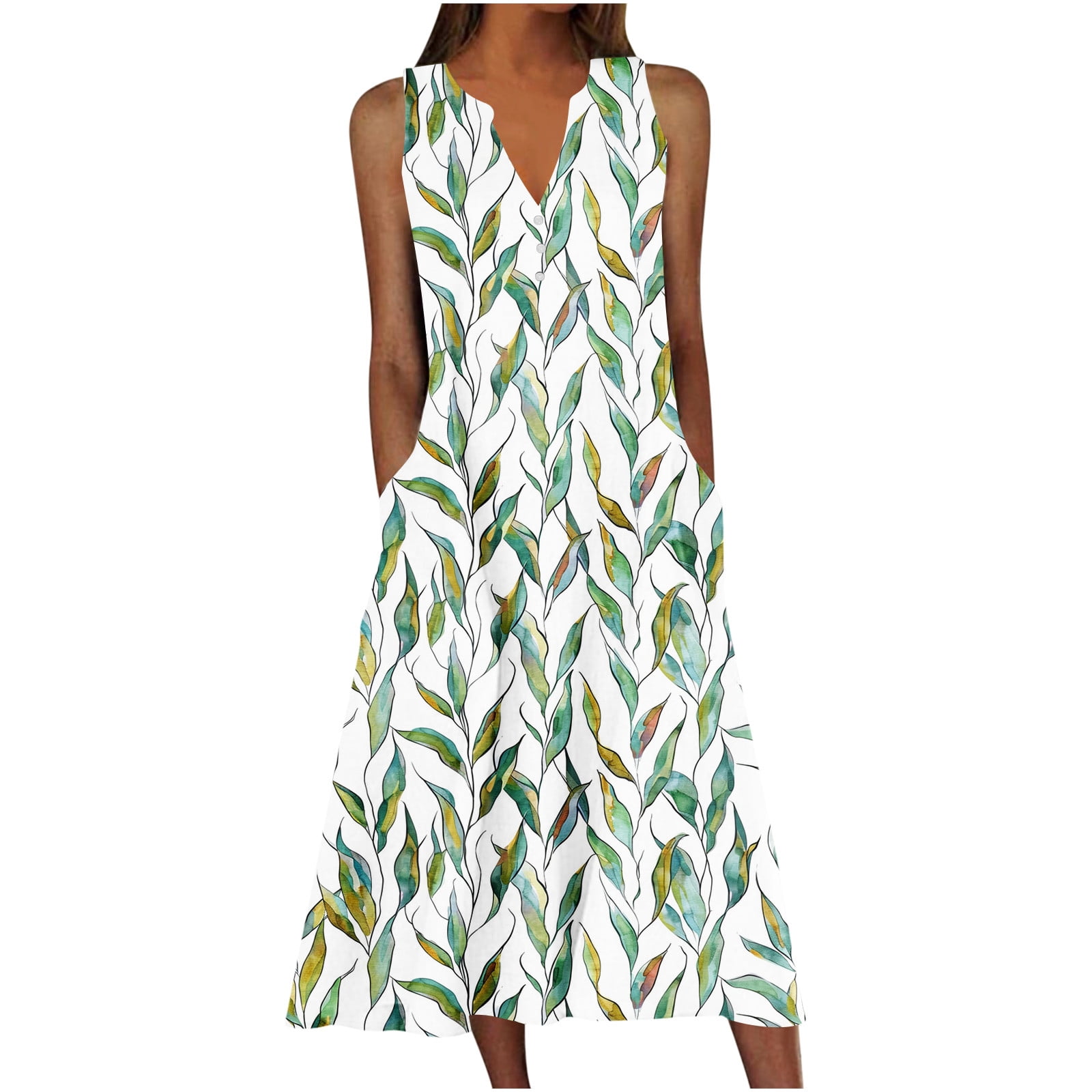 Tropical Sun Maxi Dress main image 1