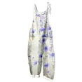 thumbnail image 1 of Colorful Womens Pants Lounge Overalls Pants One Piece for Women Floral Graphic Loose Fit Thin Overall Straight Leg Long Leg Fall Summer Pants 2025 Clothes Y2K L, 1 of 5