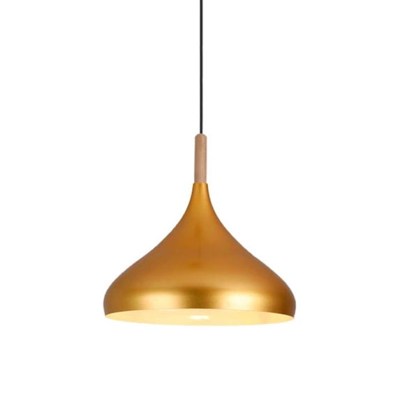 Colorful Wood Metal Pendant Light Fixture for Over Kitchen Island, Nordic Minimalism Pendant Lighting for Dining Table, Simple Retro Rustic Hanging Lamp Farmhouse Ceiling Chandelier