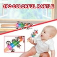 thumbnail image 1 of Colorful Wooden Hand Rattles Musical Instrument Toys for Kids,Christmas Party Favor with Jingling Balls Early Education Gift,1PCS, 1 of 3