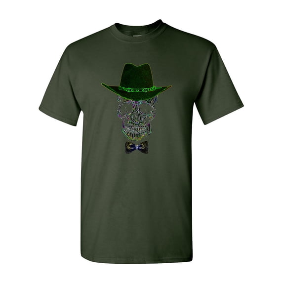 Colorful Xray Rainbow Skull Tanya Ramsey Artworks Art DT Adult T-Shirt Tee