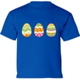 thumbnail image 1 of Colorful Yellow Eggs Kids Easter Graphic Shirt - Happy Easter Day Infant SHirt - Christian T-Shirt Boys Girls Outfit Gifts, 1 of 2