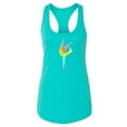 thumbnail image 1 of Colorful Yoga Racerback Tank Women -SPIdeals Designs, Female x-Small, 1 of 4