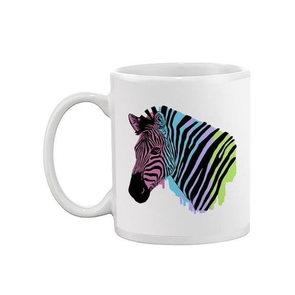 Colorful Zebra Mug - Image by Shutterstock,