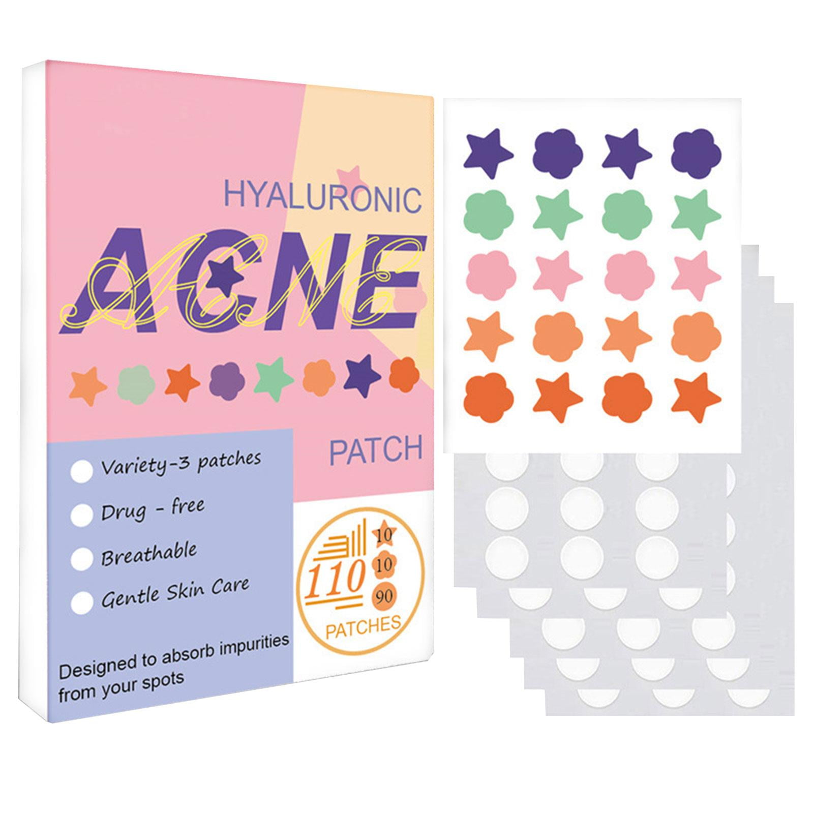 Colorful Zit Patches Cute Pimple Patch 110 Pcs Clear Spot Cover