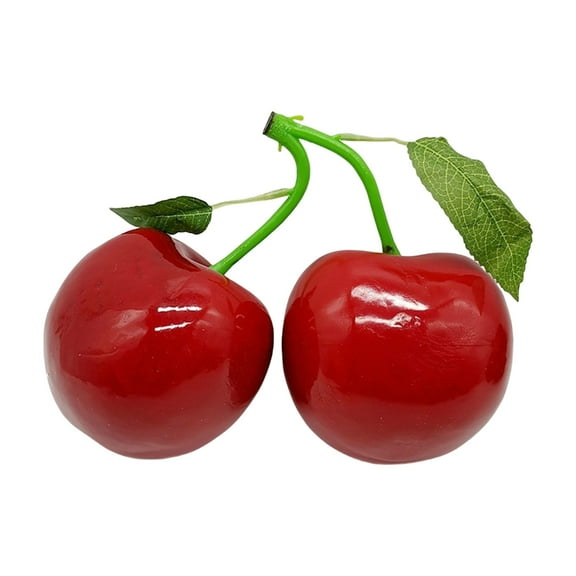 Colorful and Realistic Charm Artificial Cherries for Themed Parties and Displays