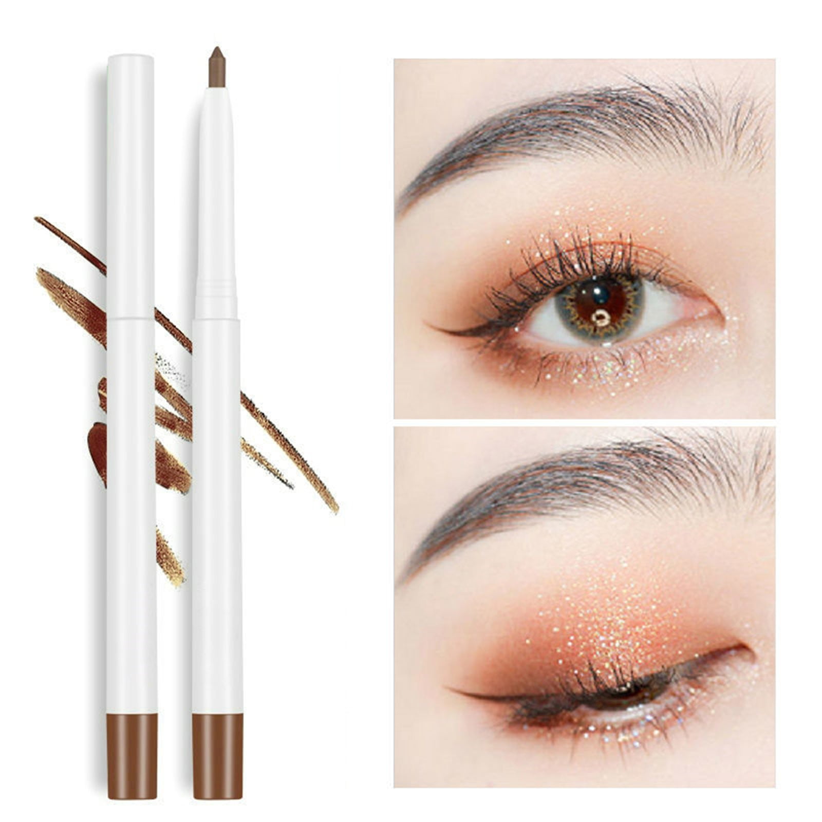 Korean Eye Glitter Highlighter Pencil Wet And Wild Brushes Make up Stuff Eye Liners Tip down Owned Products Eye Stick Cant Stop Wont Stop Brow Lip Liner Set Vegan Makeup Eye Scanner