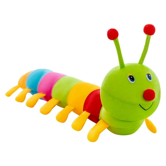 Colorful caterpillar dolls large size dolls soft long pillow children's plush toys,60cm