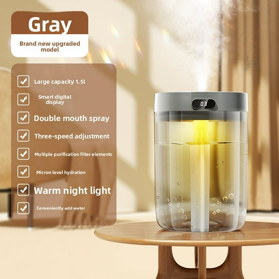 Colorful cup humidifier, silent operation, timed shutdown, large spray, small portable, mini car air aromatherapy machine.