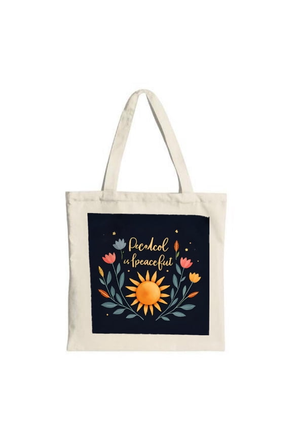 Stylish SUO Tote Bag - Beige Canvas with Textured Wave - Like Pattern Perfect for Shopping Travel and Parties Reusable & Multifunctional