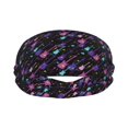 thumbnail image 1 of Colorful guitar Headbands for Women/Men, Elastic Wide Soft Sweat Head Band Sports Hair Bands for Hair, Moisture Wicking Workout Head bands for Running, Gym,Yoga, 1 of 5