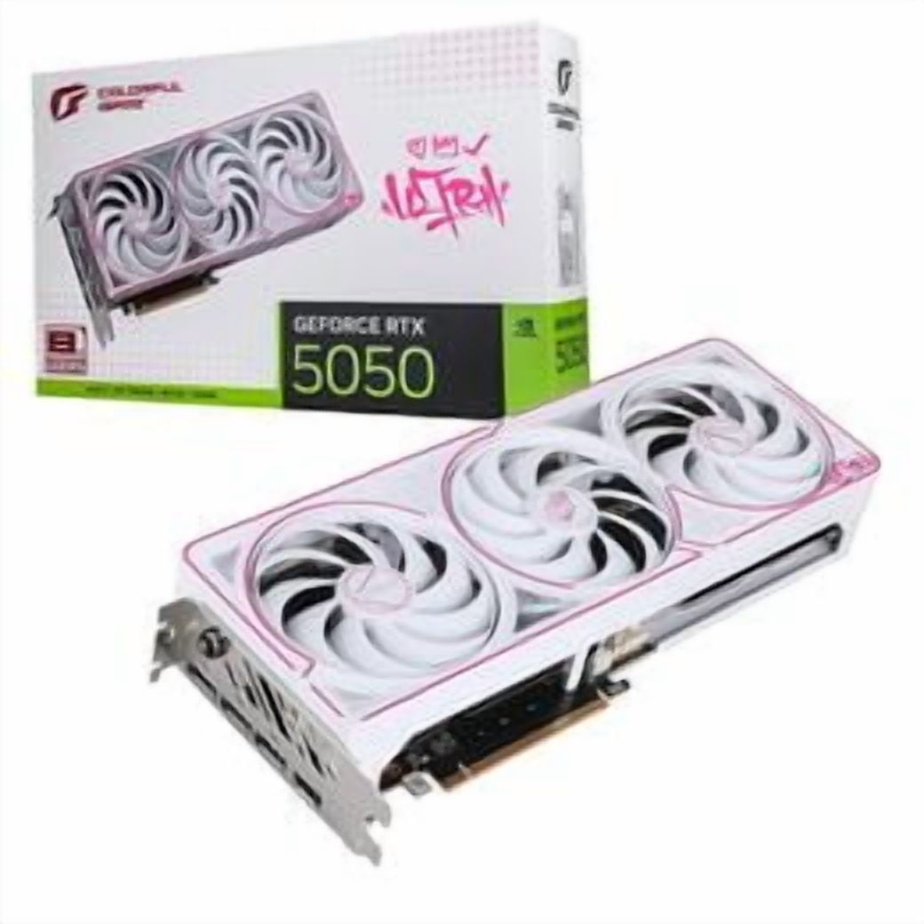 Colorful iGame RTX 5050 Ultra W OC 8GB GDDR6 128 BIT Graphics Card