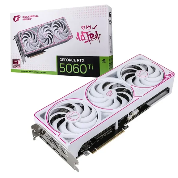 Colorful iGame RTX 5060 Ti Ultra W OC 8GB Graphics Card