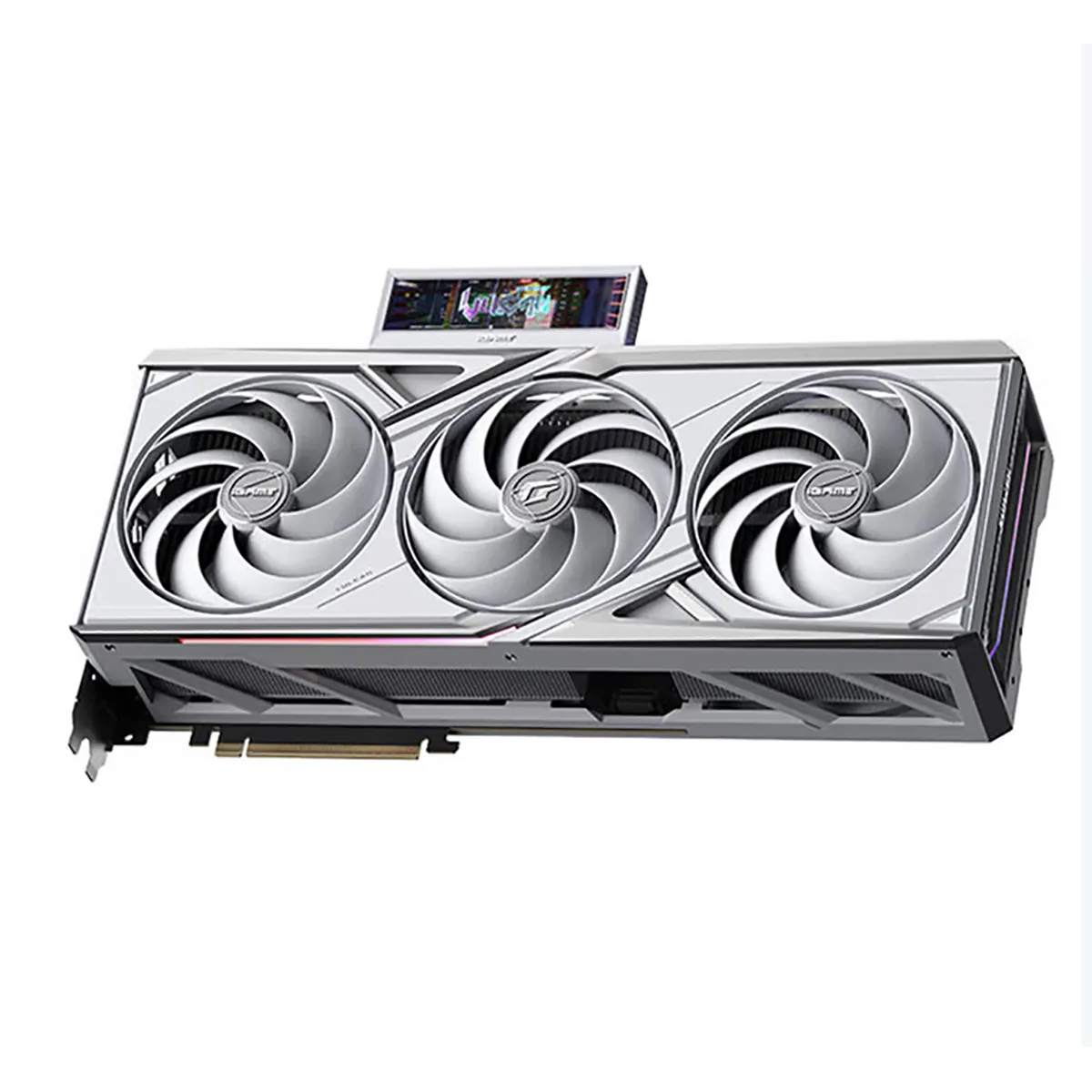 Colorful iGame RTX 5070 Ti Vulcan W OC 16GB Graphics Card White