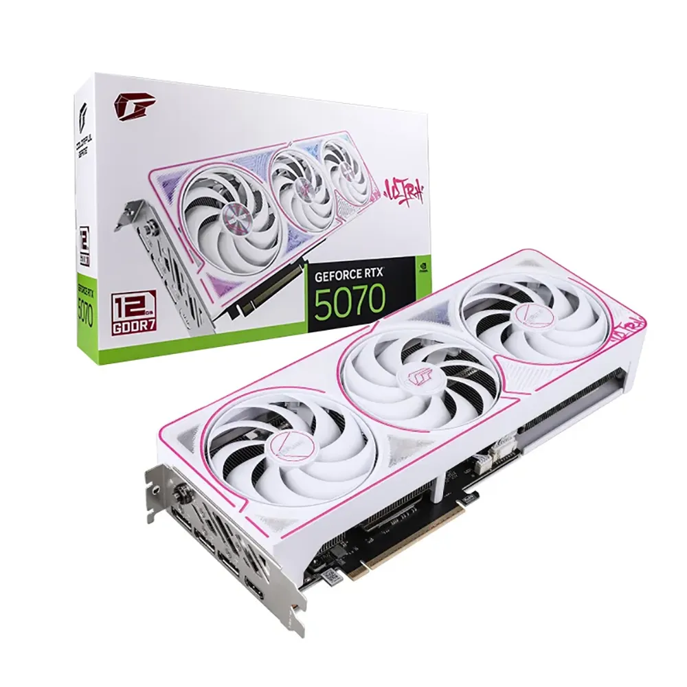 COLORFUL グラフィックボードRTX5070Ultra W OC 12G Colorful-iGame-RTX-5070-Ultra-