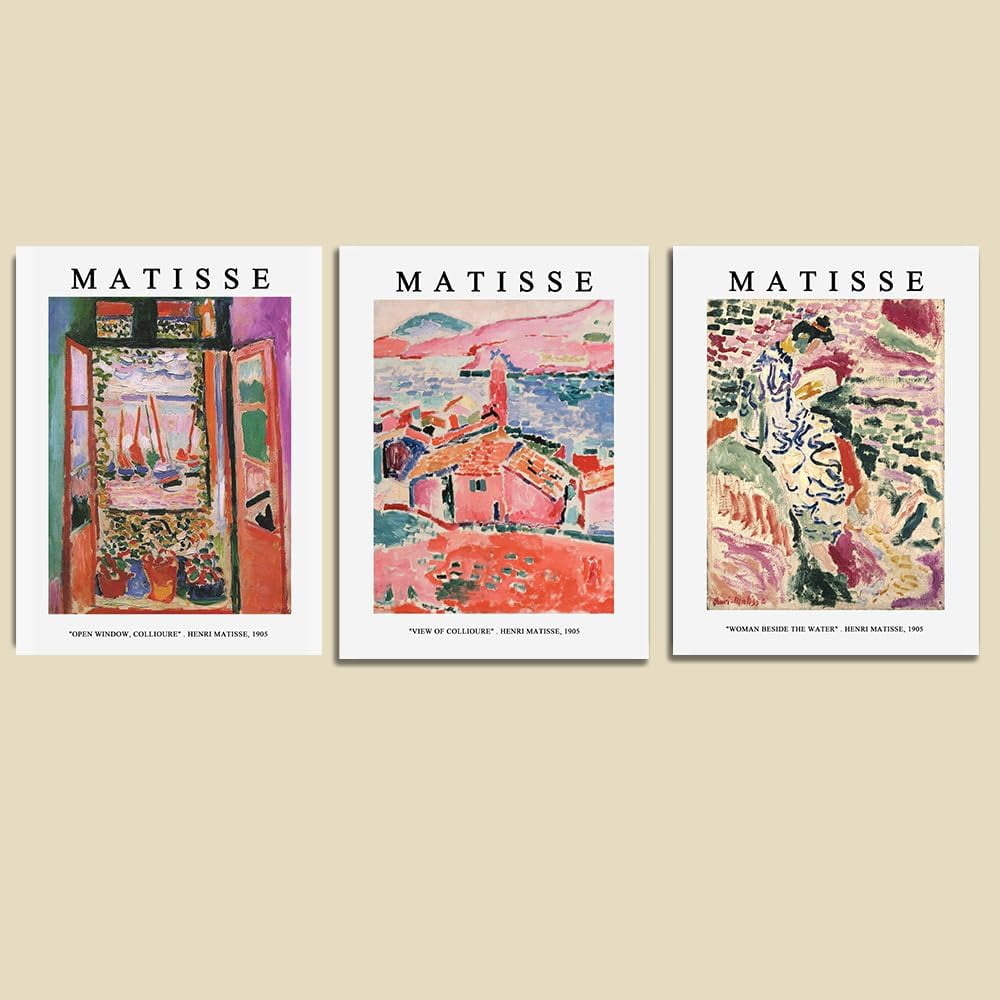 Colorful kitten Canvas Wall art Abstract Home Decor for living Room and