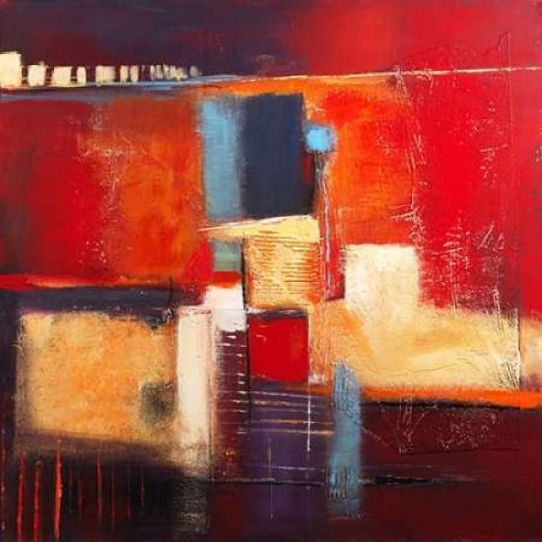Colorful memories Canvas Art - Bea Danckaert (24 x 24)