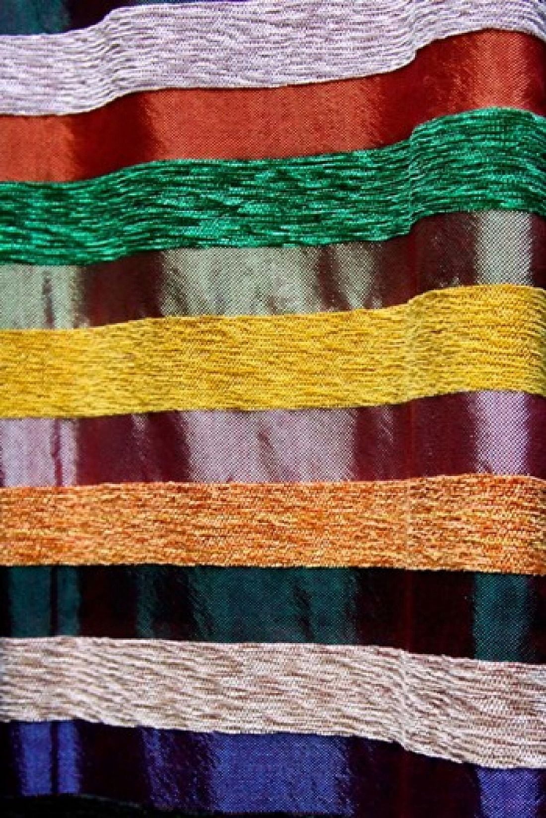 Colorful silk textiles Fes Morocco Africa Canvas Art - Kymri Wilt DanitaDelimont (23 x 34)