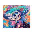 Colorful skeleton style Mouse pad, textured mouse pad, non slip rubber