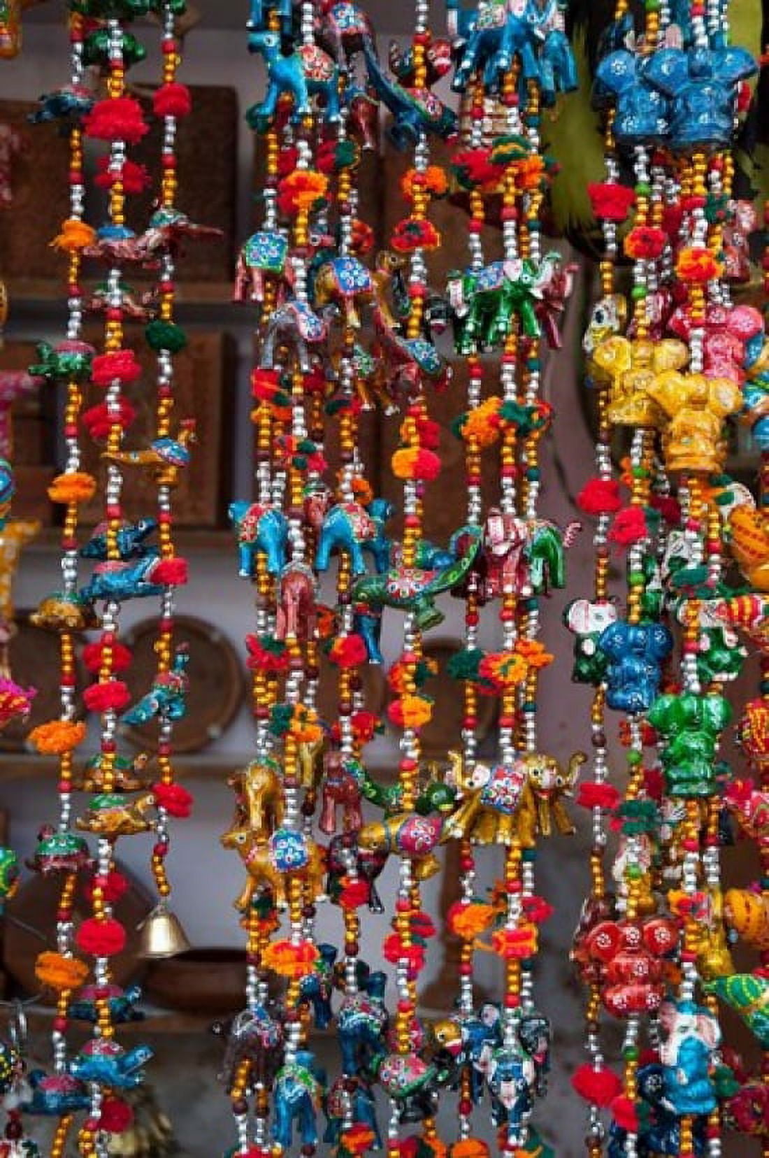 Colorful souvenirs Pushkar Rajasthan India Canvas Art - Inger Hogstrom DanitaDelimont (15 x 22)