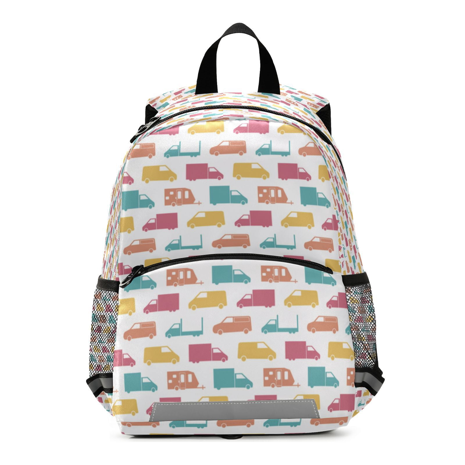 Colorful vans trailers pattern Backpack Travel Laptop Casual College ...
