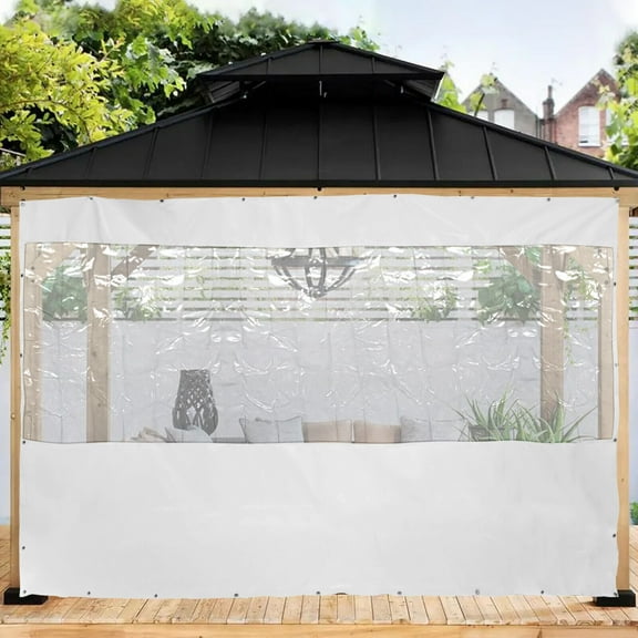 Colorfullrain Commercial Durable Clear Awning Canopy Patio Enclosure PVC Curtain Waterproof US