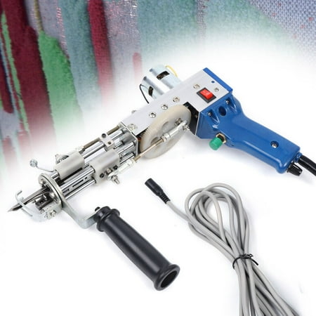 Colorfullrain Electric Carpet Tufting Gun Cut Pile High Speed Rug Weaving Flocking Machine