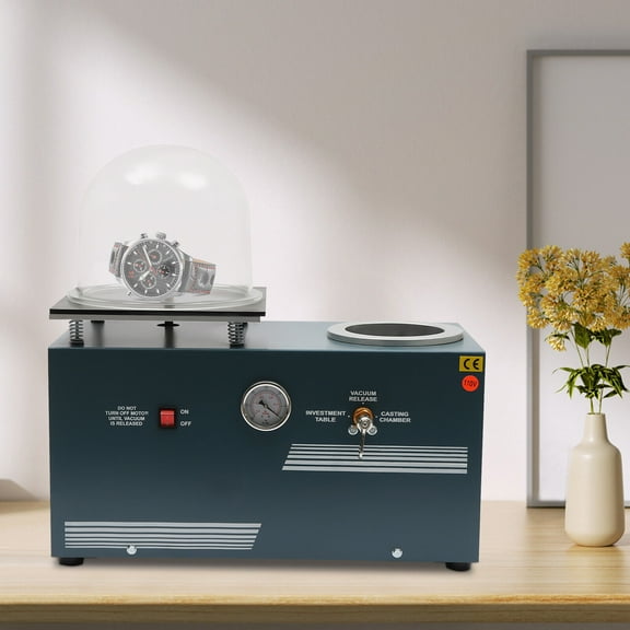 Colorfullrain Jewelry Lost Wax Cast Combination 2L Vacuum Investing Casting Investment Machine