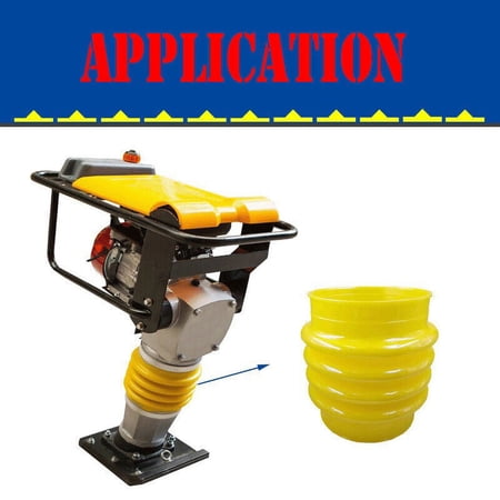 Colorfullrain Polyurethane Bellows Boot For Wacker Rammer Compactor Tamper Jumping Jack 18.5cm