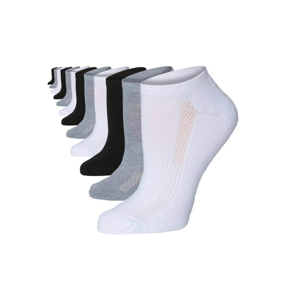 Colorfut Women's 12-Pairs Low Cut Athletic Sport Peformance Socks