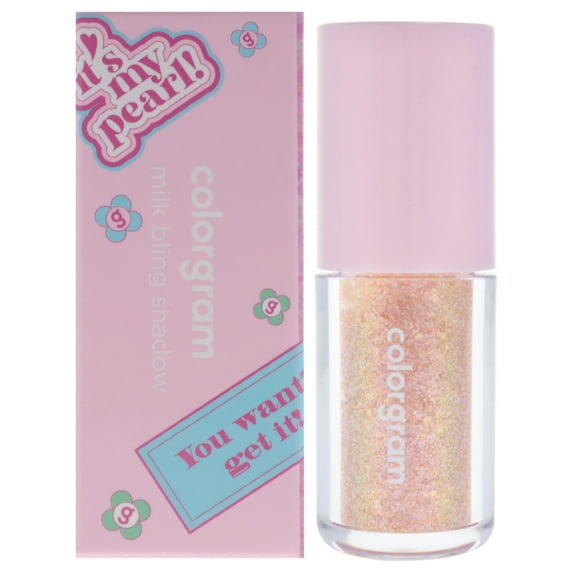 Colorgram Milk Bling Shadow - 12 Humming Coral , 0.11 oz Eye Shadow