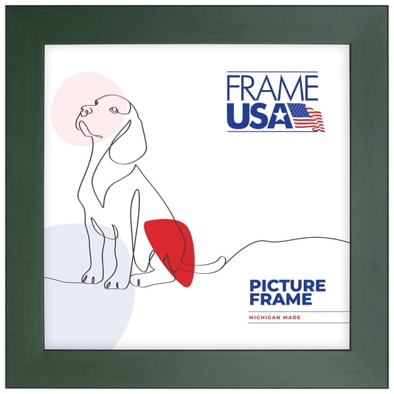Colori Large Green 12x12 Inch Picture Frame