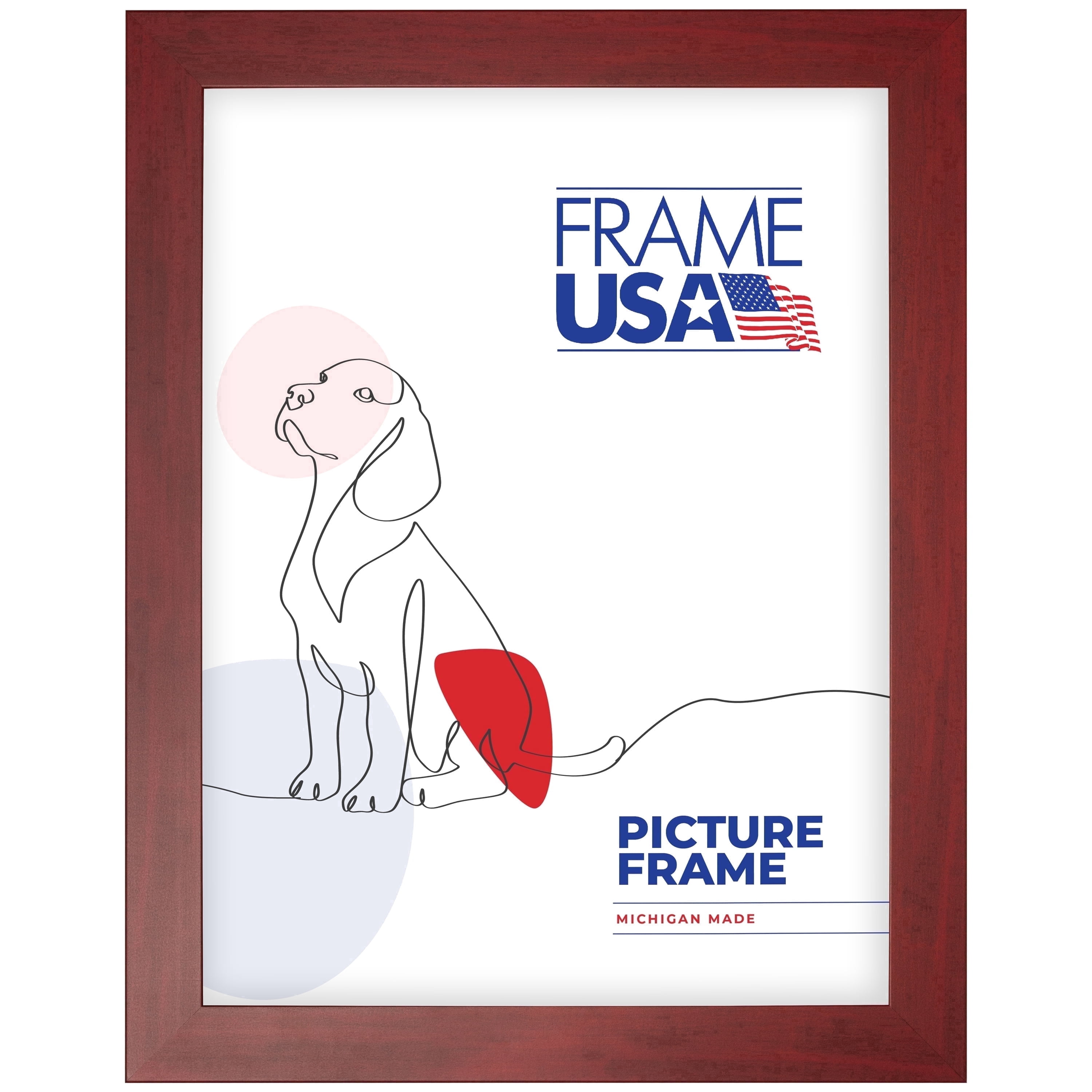 Colori Large Red 18x24 Inch Picture Frame