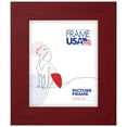 thumbnail image 1 of 7x9 Picture Frame, Red Colori Wide Style 74024, 2 Inch MDF with Glass, Wall Display, 1 of 4