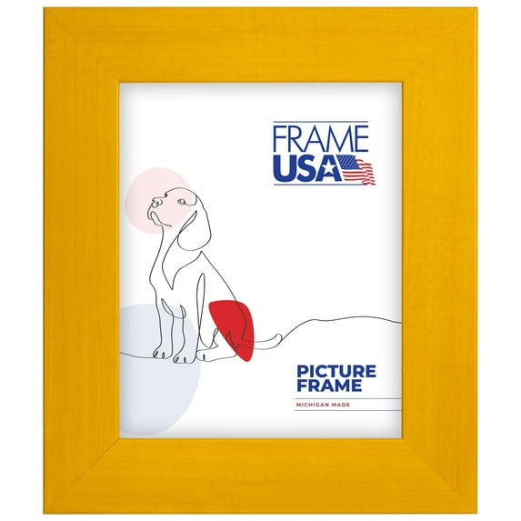 Colori Large Yellow 10x15 Inch Picture Frame
