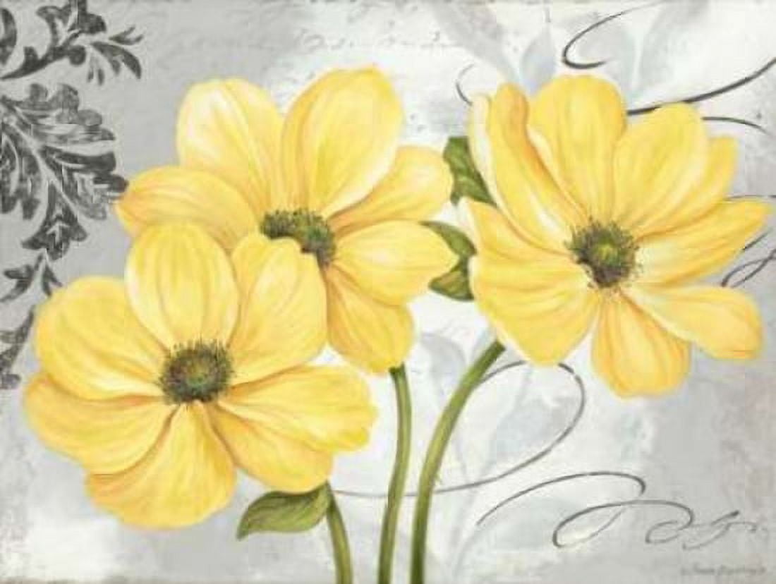 Colori Yellow I Canvas Art - Pamela Gladding (18 x 24)