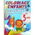 thumbnail image 1 of Coloriage enfants les animaux - dès 3 ans livre à colorier pour les filles et les garçons - des activités d'éveil: pour les tout petits, 50 dessins d'animaux (Paperback), 1 of 1