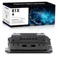 thumbnail image 1 of Colorich 1-Pack High Yield 25000 Pages Toner Cartridge for 81X CF281X CF281A 81A Enterprise MFP M606n M630 M630h M605 M605n M605dn M605x M606 M630dn M630z M632 Black, 1 of 8