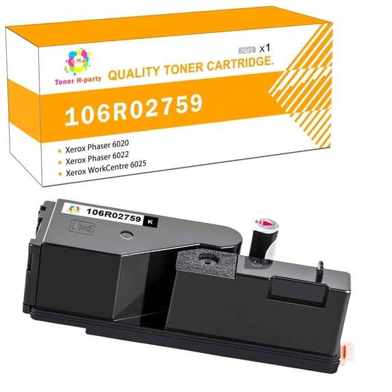 Colorich 1-Pack Compatible Toner Cartridge for Xerox 106R02759 Phaser 6020 6022, WorkCentre 6025 6027 Printer (Black)