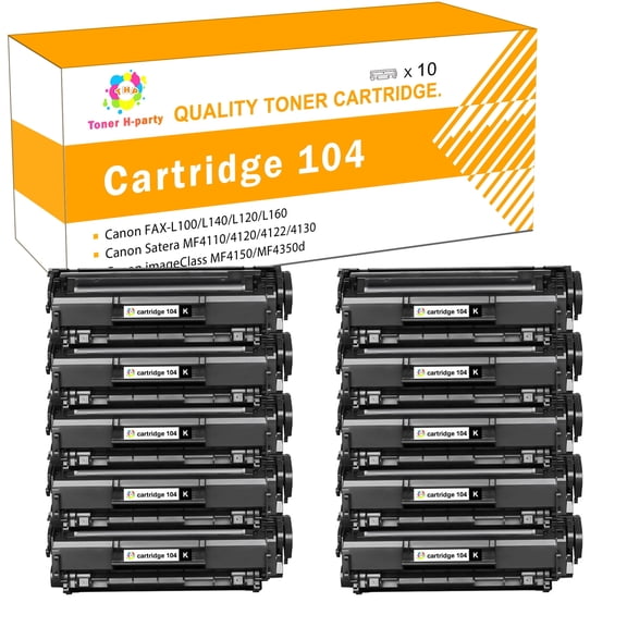 Colorich Compatible Toner Cartridge for Canon 104 0263B001AA Black works with Canon FaxPhone D420 D480 ImageClass MF4150 MF4370DN canon faxphone l100 printer (2,000 Pages)