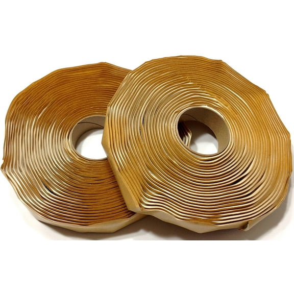 Colorimetrics White Butyl Tape 1/8" x 3/4" x 30' (2-Pack)